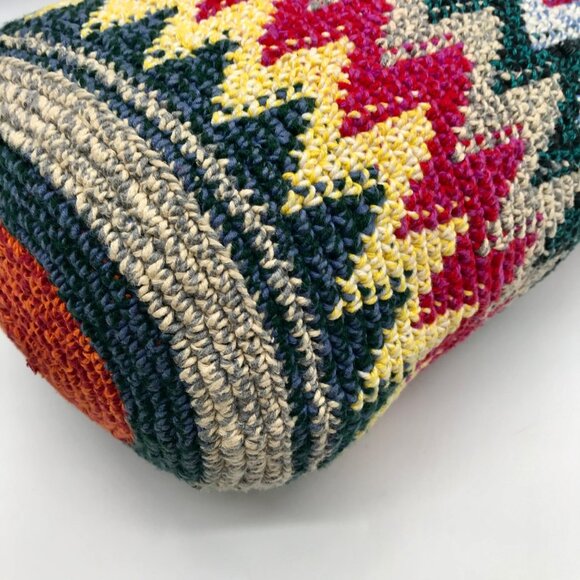 Unbranded Multi-Color Crochet Shoulder Bag - Picture 7 of 10